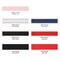 LaRibbons 7/8" - 1 1/2" Saddlestitch Grosgrain Ribbon | 50 Yard Roll - 100 Yard Roll